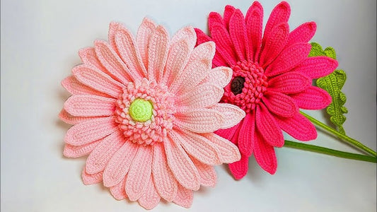 Gerbera häkeln